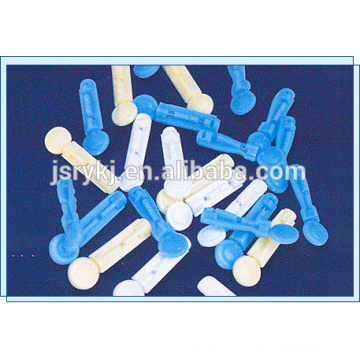 Disposable sterile glucose blood lancet with CE and ISO